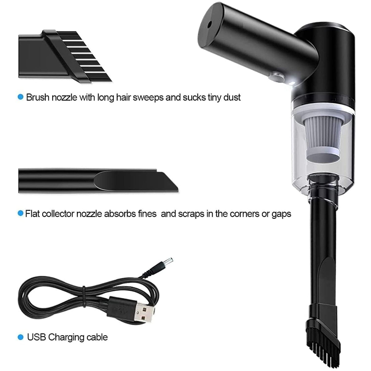 3 in 1 Portable Car Vacuum Cleaner - View 3