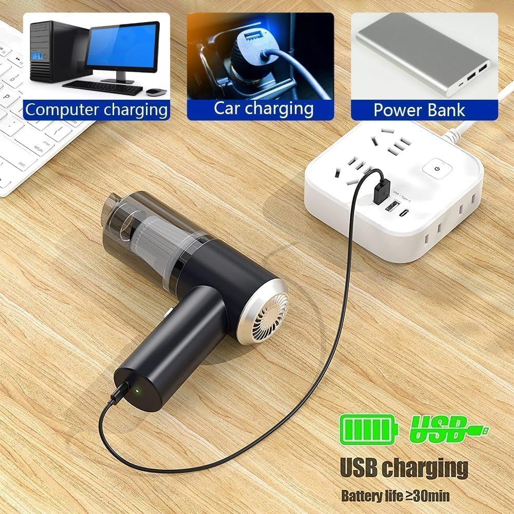 3 in 1 Portable Car Vacuum Cleaner - View 2