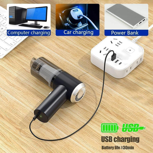 3 in 1 Portable Car Vacuum Cleaner - View 2
